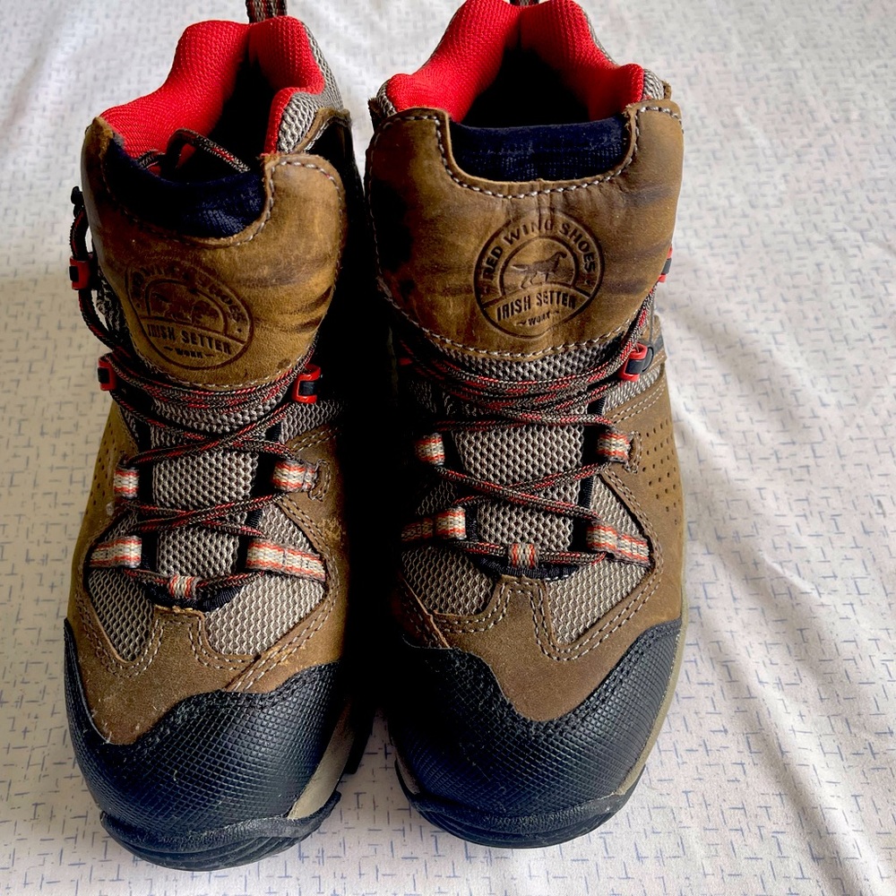 Red Wing Steel toe shoes irish setter women 6.5